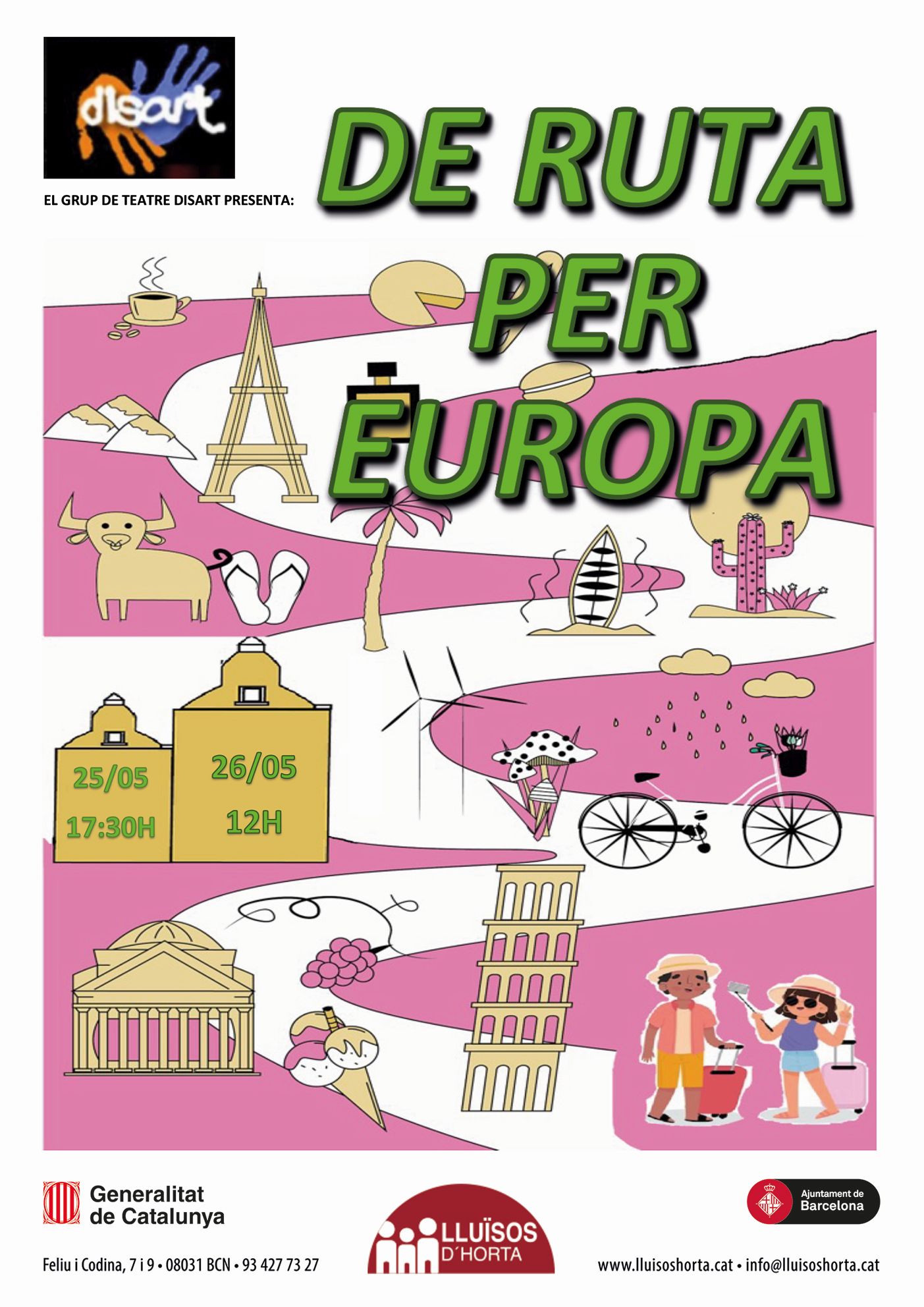 De ruta per Europa